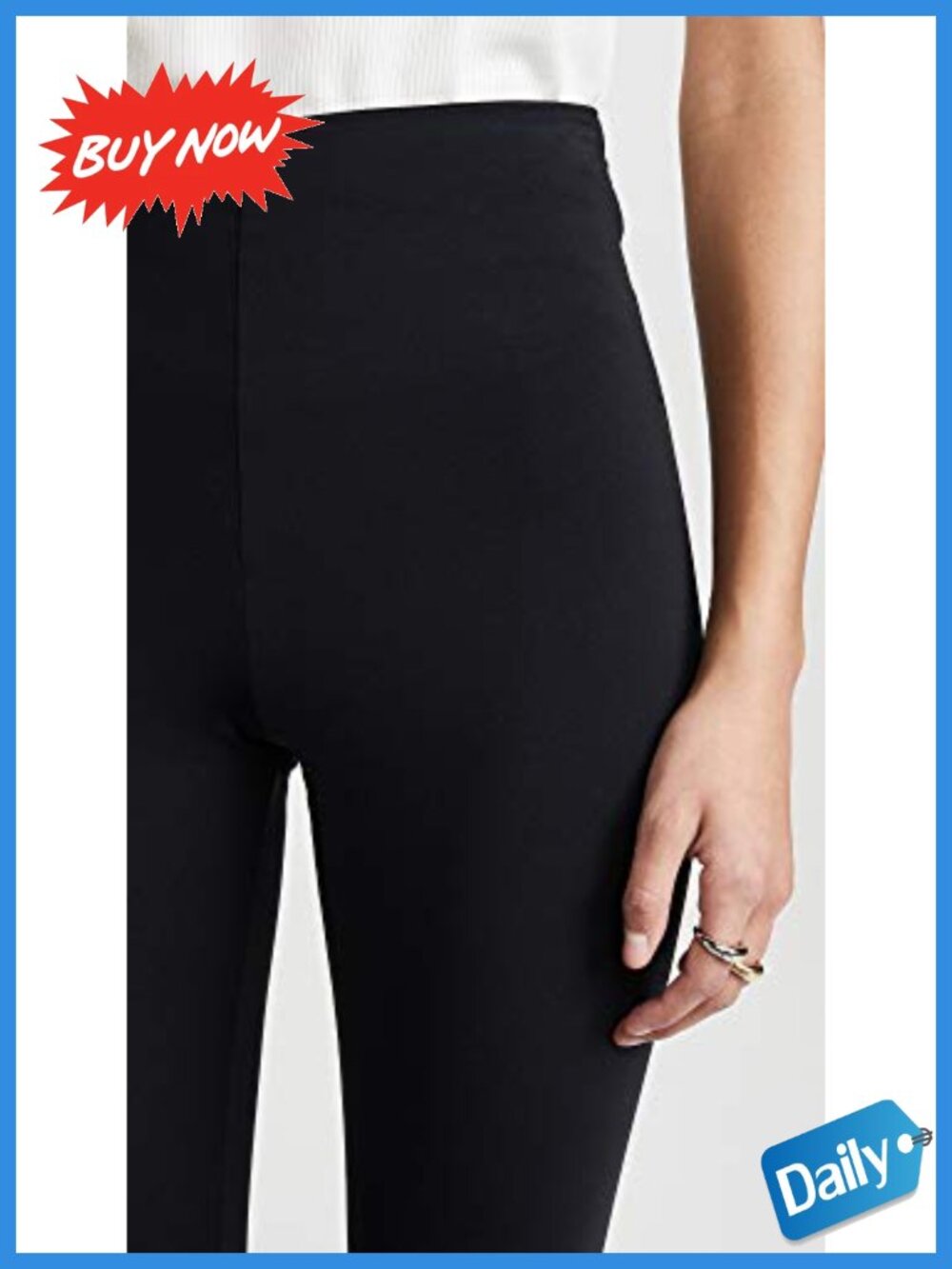 Commando Fast Track Compression Leggings High Rise Full Length - Picture 5 of 6